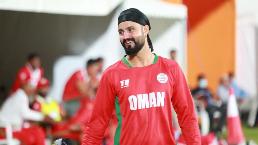Oman captain Jatinder Singh
