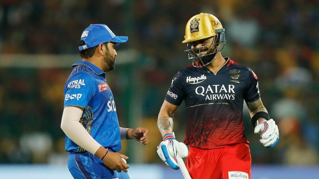 Virat Kohli and Rohit Sharma